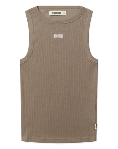 Woodbird - WBDee Base Tank Top - Dark Sand